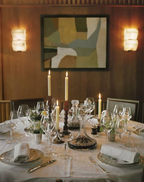 Hôtel Château Voltaire — dining