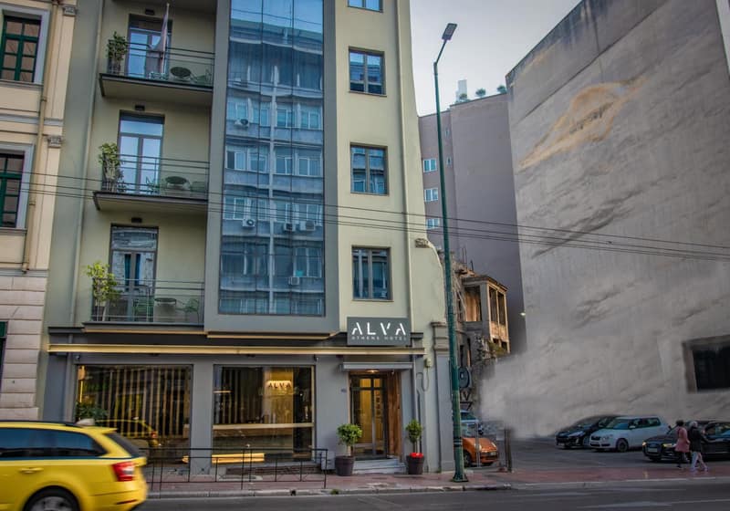 Alva Athens Hotel — building