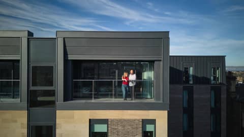 The Resident Edinburgh — balcony