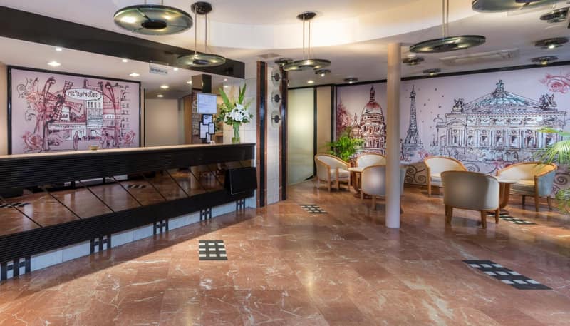 Hôtel Opera Lafayette — recepcion & lobby