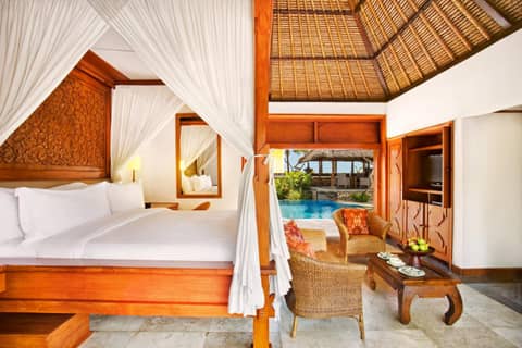 The Oberoi, Bali — hotel room