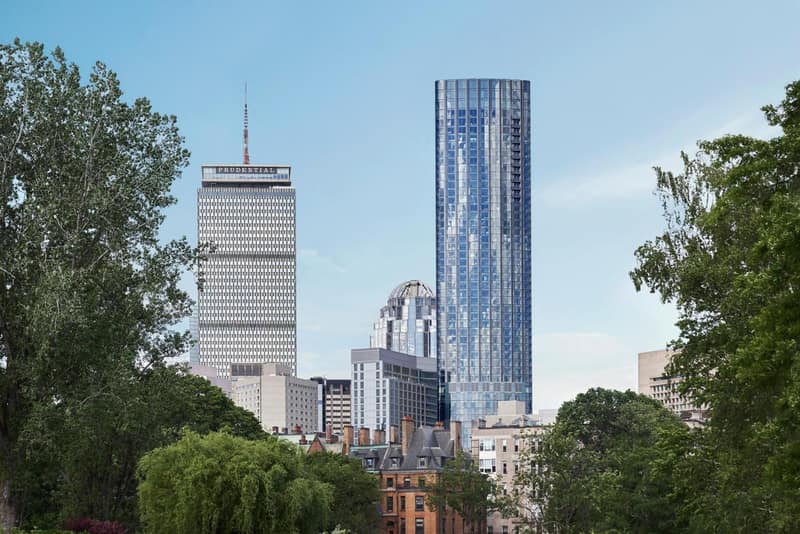 Four Seasons Hotel One Dalton Street, Boston — building