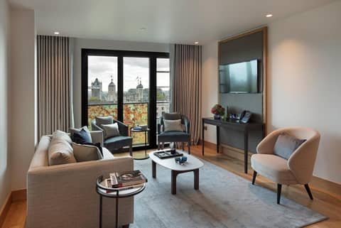 Tower Suites by Blue Orchid — living room