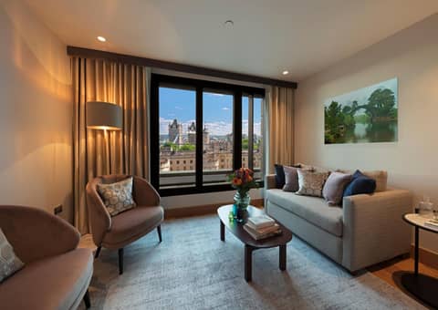 Tower Suites by Blue Orchid — living room