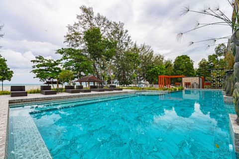 Maneetel Krabi Beachfront — recepcion & lobby