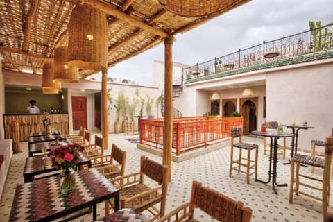 Riad Arabkech — dining