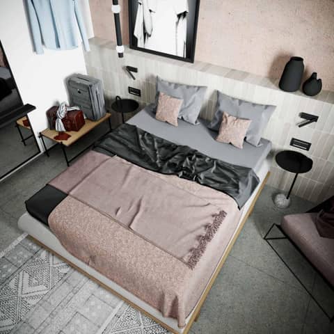 Santa Maria City Hotel — bedroom