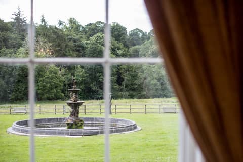 Melville Castle Hotel — view