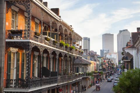 Andrew Jackson Hotel French Quarter — balcony