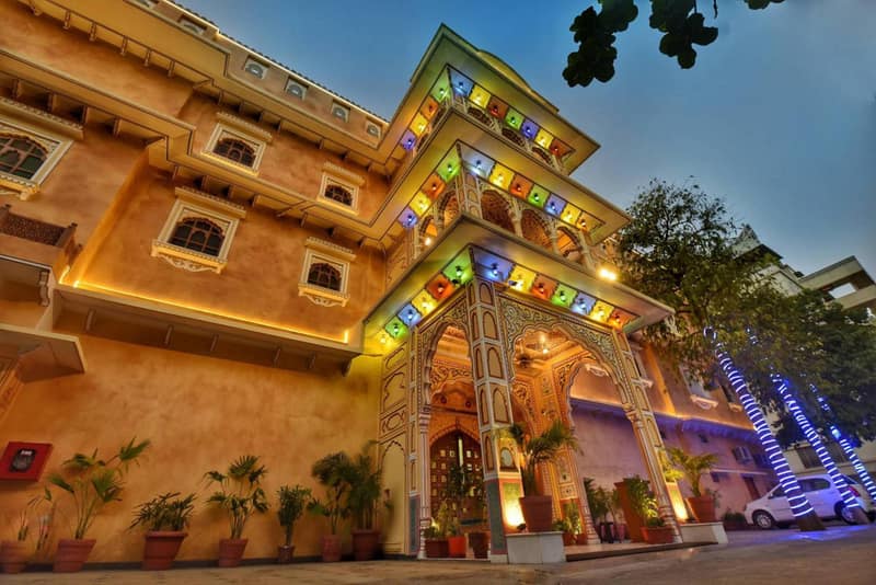 Nirbana Palace - A Heritage Hotel and Spa — building