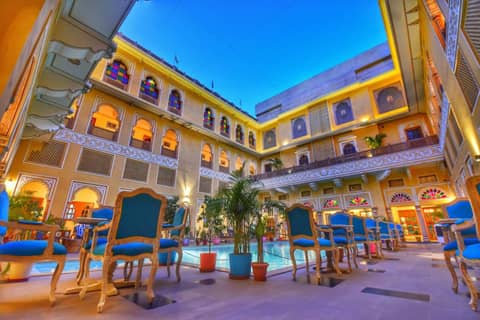 Nirbana Palace - A Heritage Hotel and Spa — recepcion & lobby
