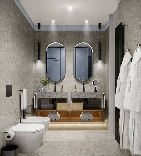 NEMI Milan a Tribute Portfolio Hotel — bathroom
