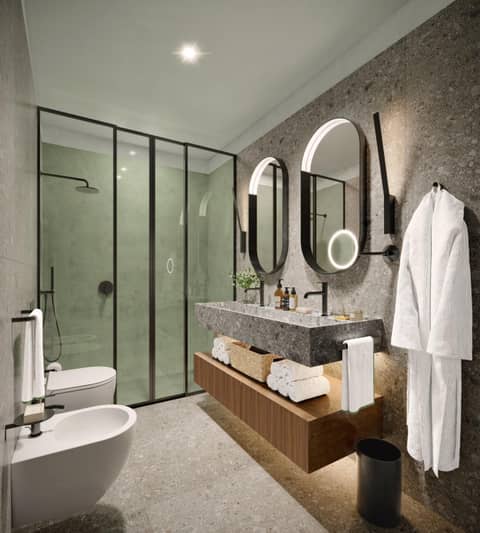 NEMI Milan a Tribute Portfolio Hotel — bathroom
