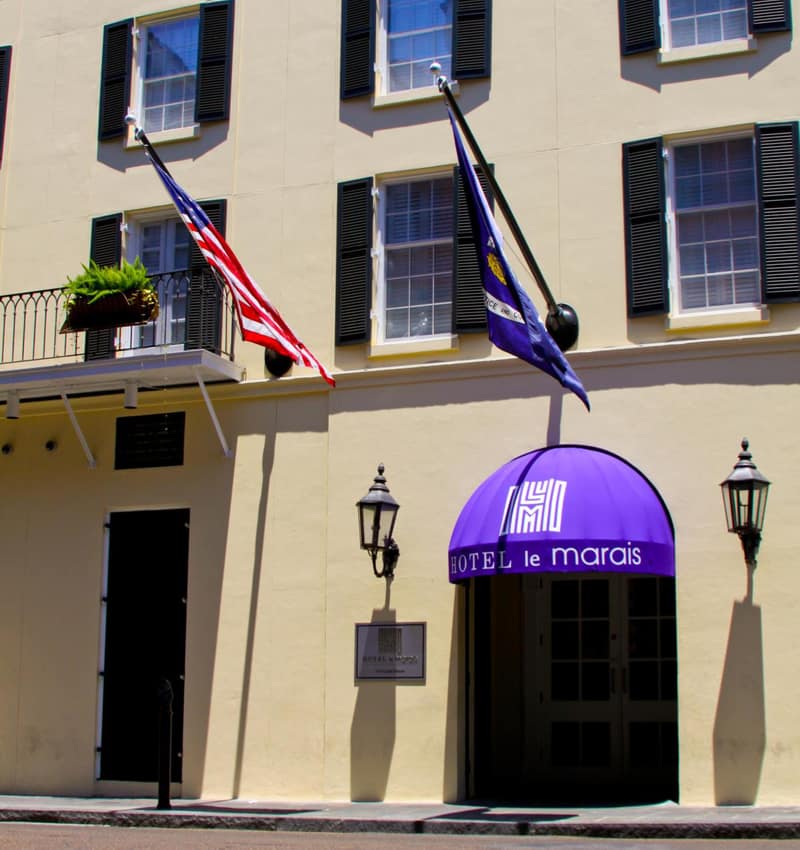 Hotel Le Marais — building
