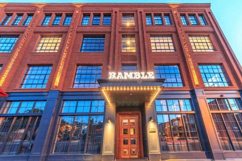 The Ramble Hotel — building