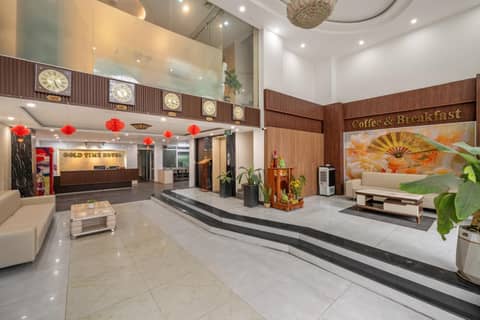 Gold Time Hotel Da Nang — recepcion & lobby