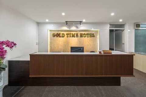 Gold Time Hotel Da Nang — recepcion & lobby