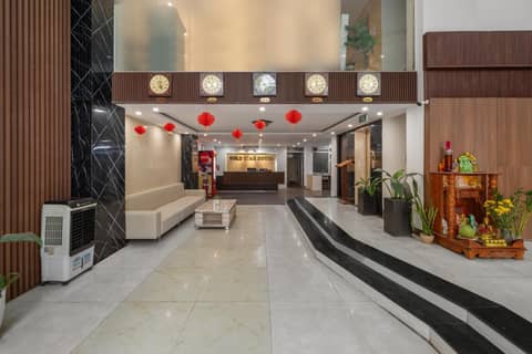 Gold Time Hotel Da Nang — recepcion & lobby