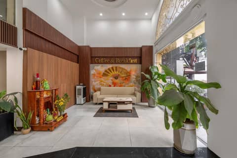 Gold Time Hotel Da Nang — recepcion & lobby