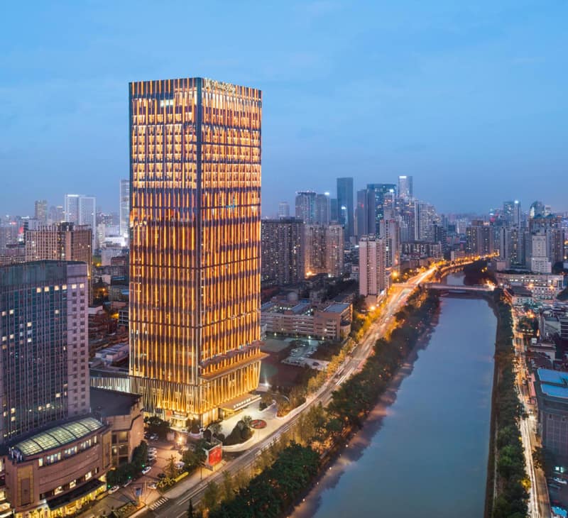 Wanda Reign Chengdu — building
