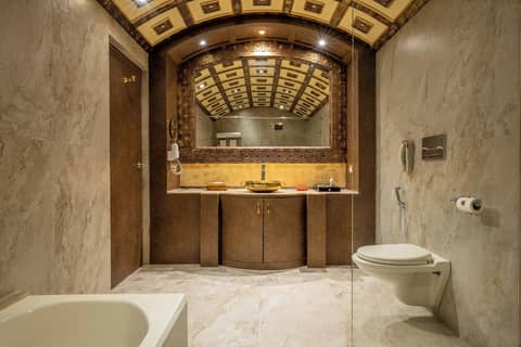 Chokhi Dhani Resort Jaipur — bathroom