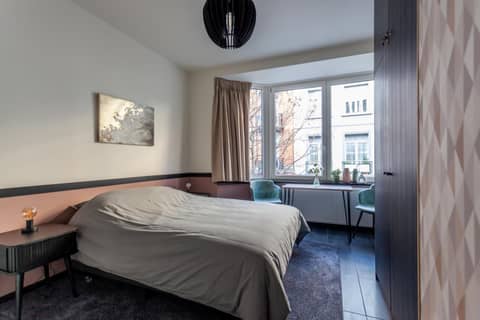 Hey - Aparthotel Brussels — bedroom