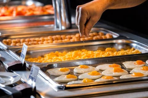 President Hotel — breakfast buffet